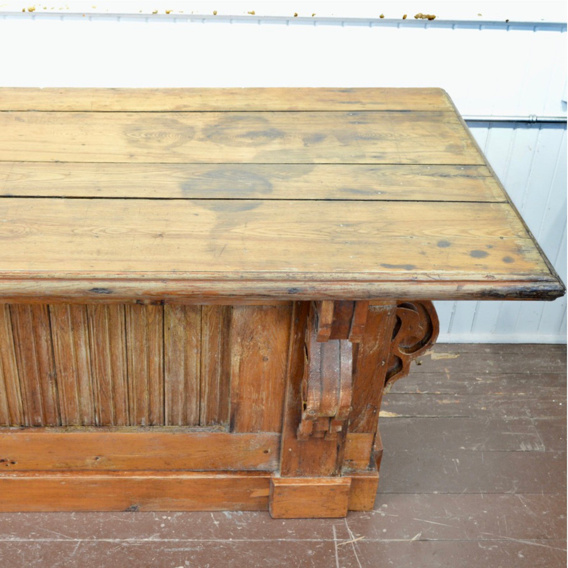 Antique Store Counter - Salvage-Garden