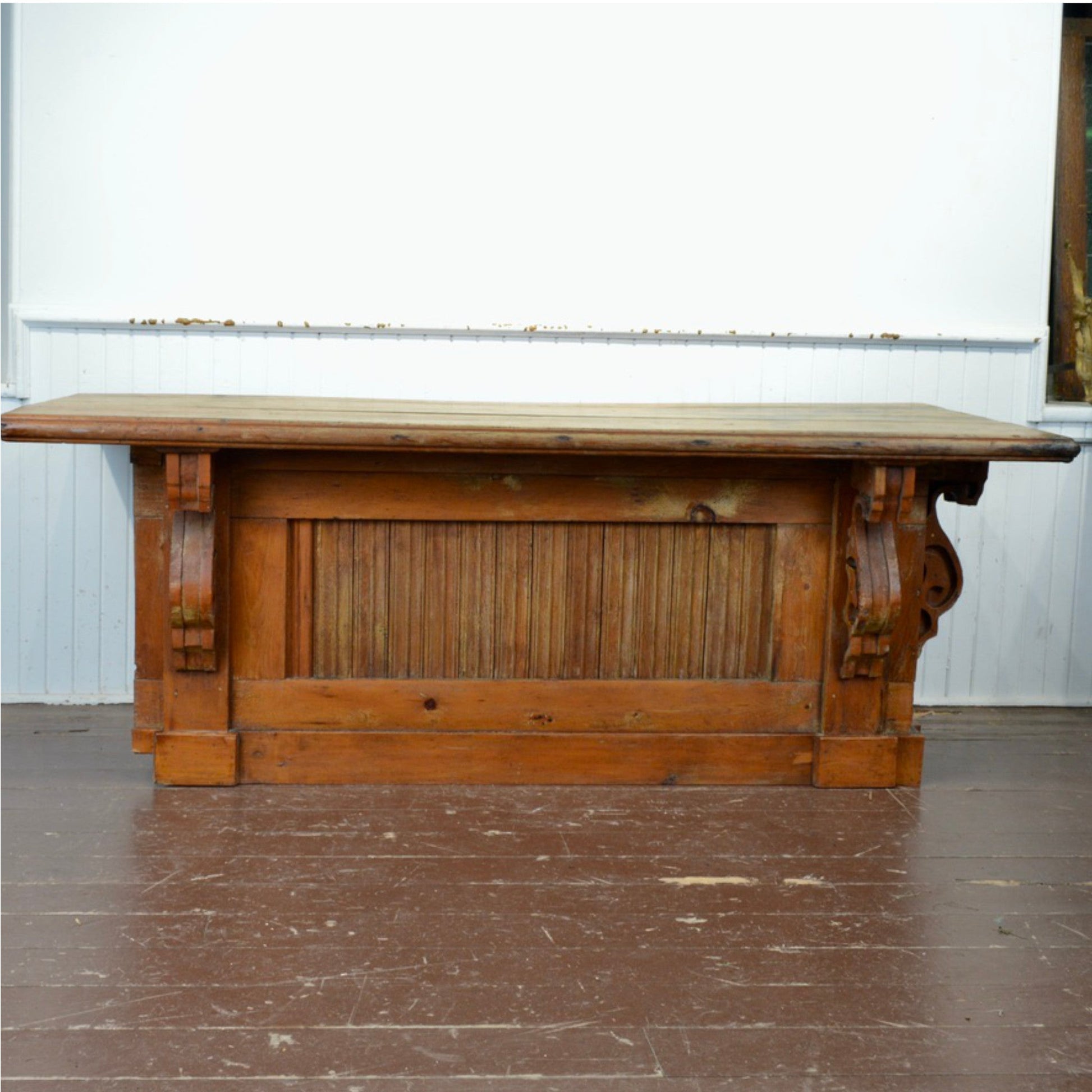 Antique Store Counter - Salvage-Garden