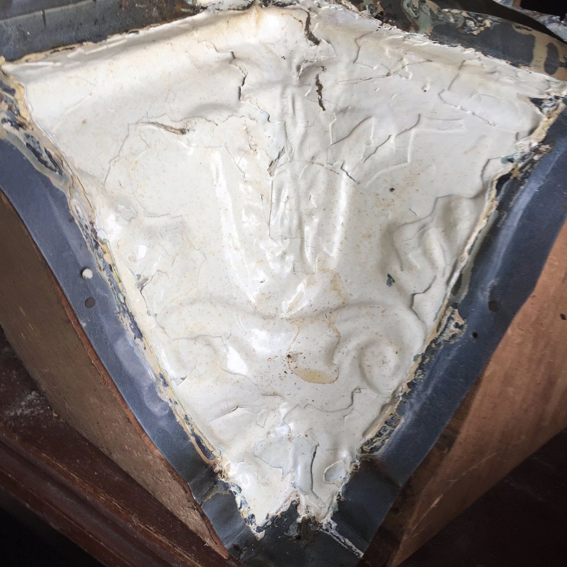 Antique Tin Wall And Ceiling Panels - Salvage-Garden