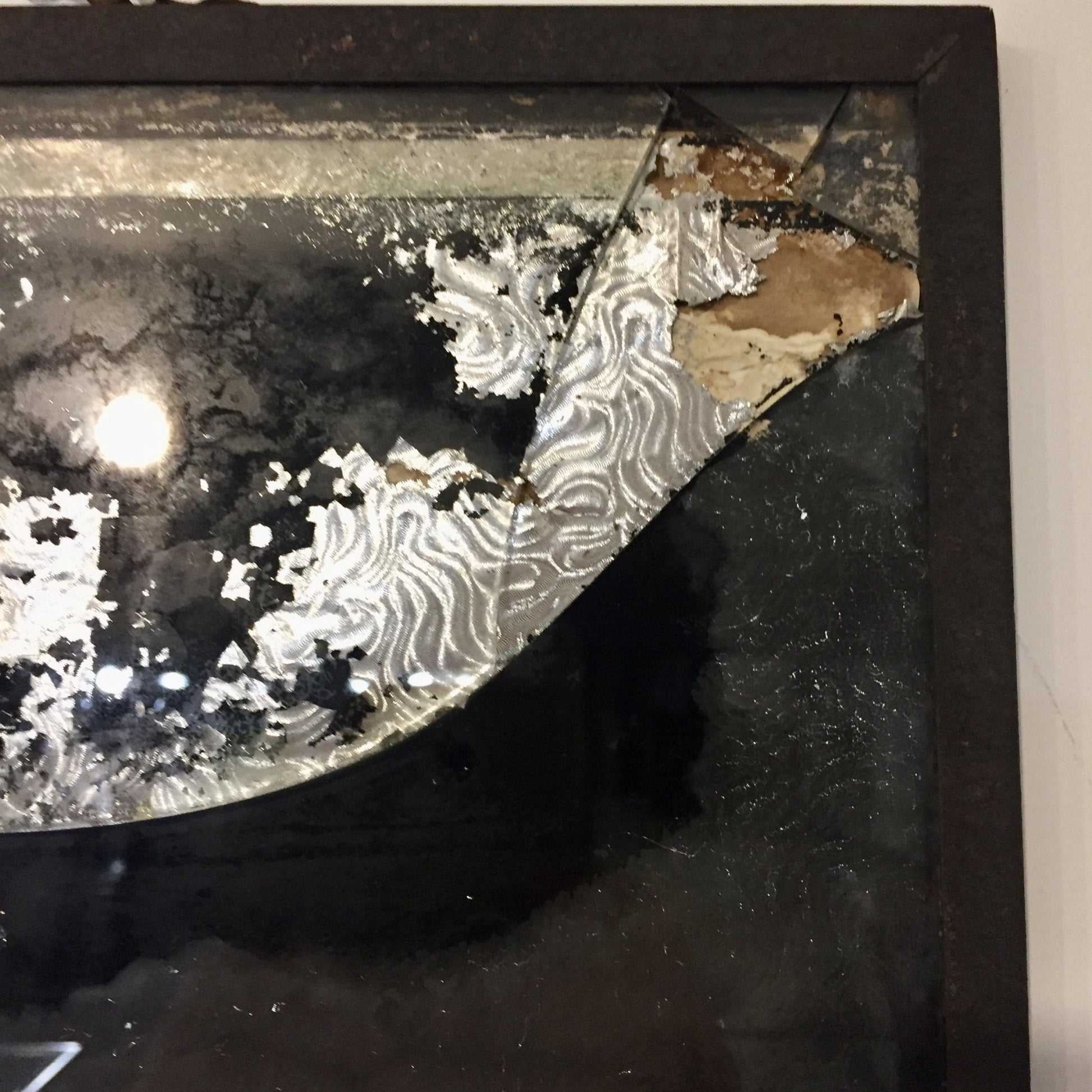 Antique Two Sided Trade Sign - Salvage-Garden