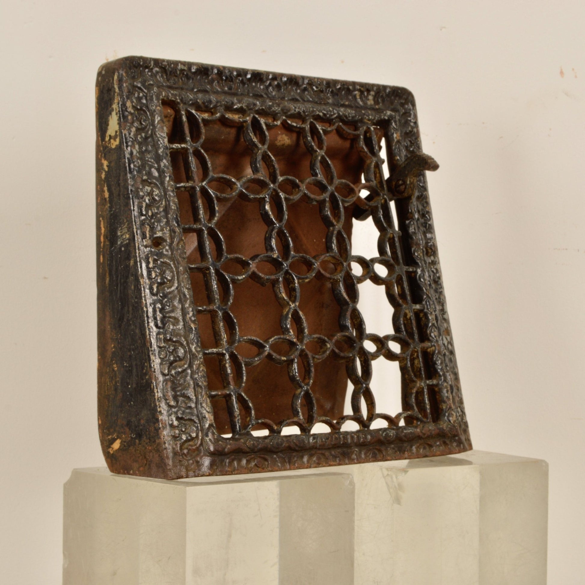 Antique Wall Grate - Salvage-Garden