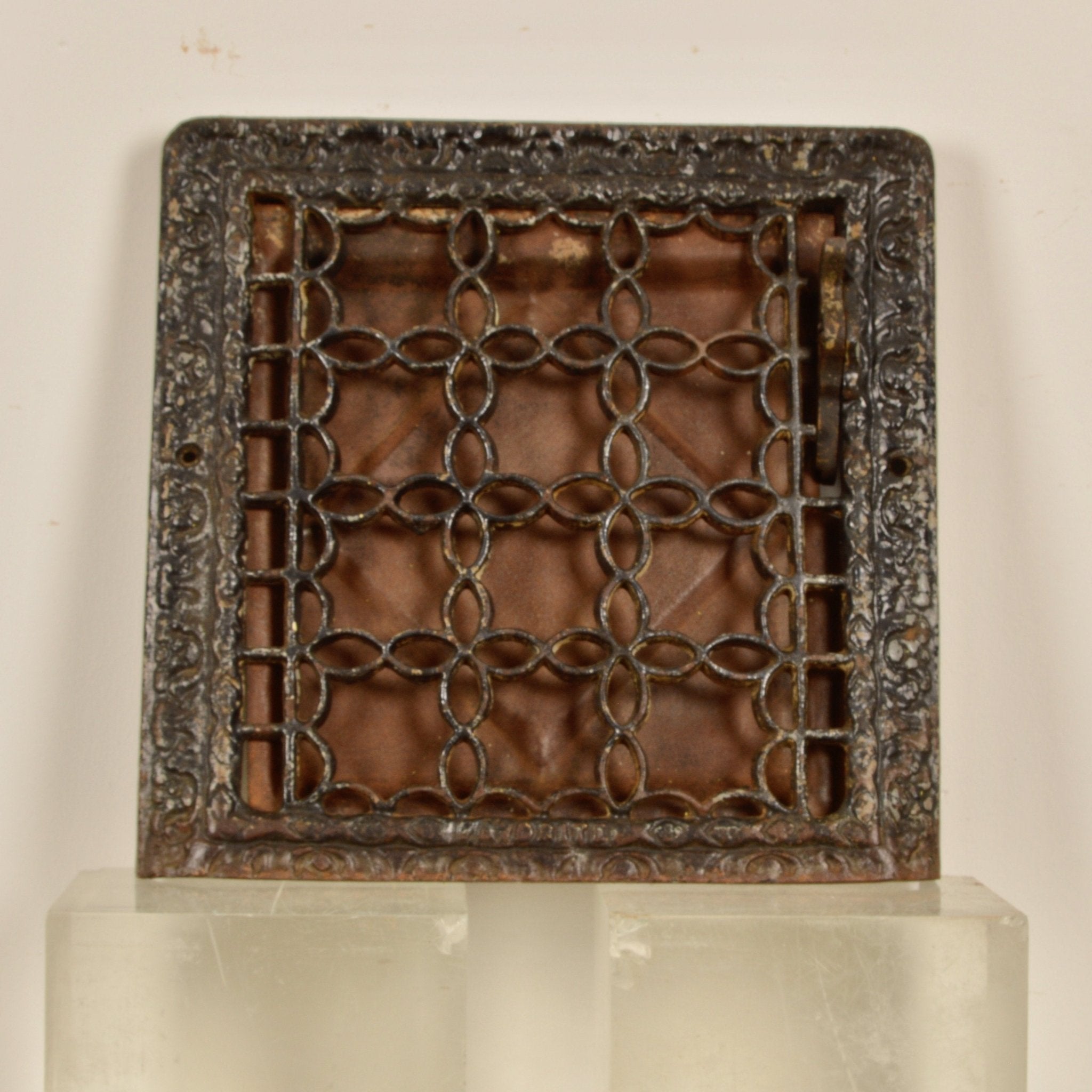 Antique Wall Grate - Salvage-Garden