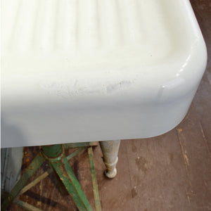 Apron Front Farmhouse Sink with Cast Iron Legs - Salvage-Garden