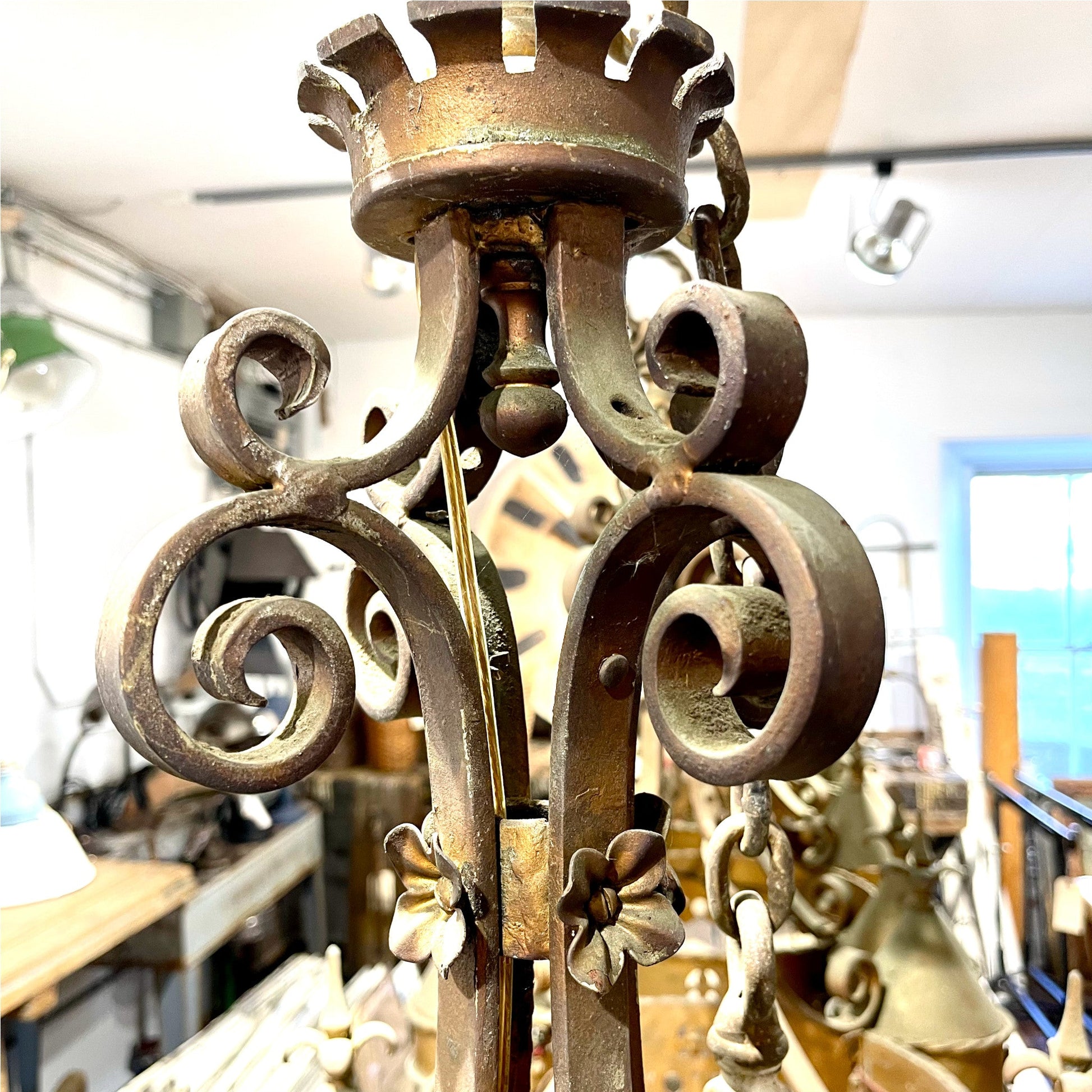 Art Deco Chandeliers From Manitonna Hotel - Salvage-Garden