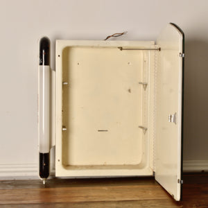 Art Deco Vanity Mirror With Lights Salvage-Garden