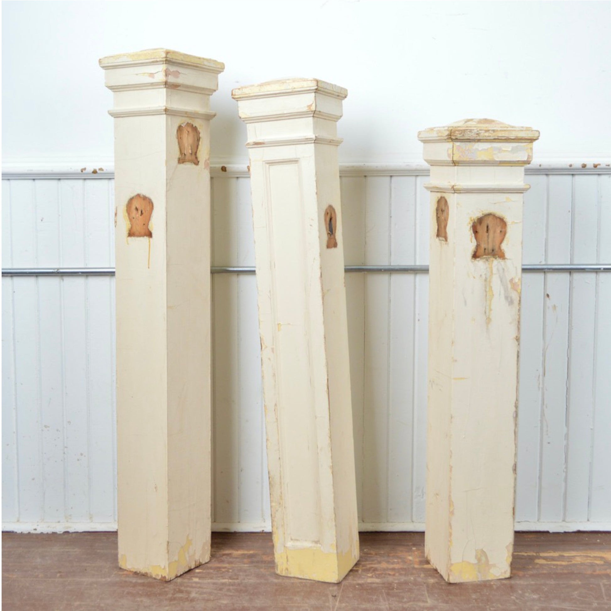 Arts and Crafts Newel Posts - Salvage-Garden