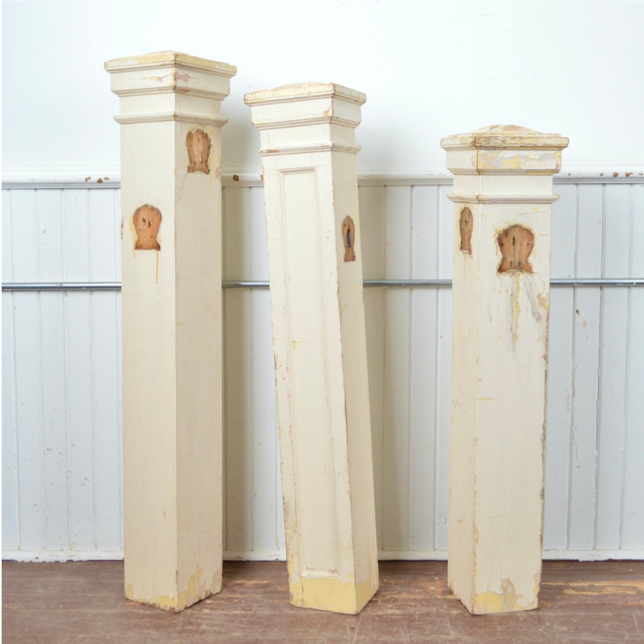 Arts and Crafts Newel Posts - Salvage-Garden