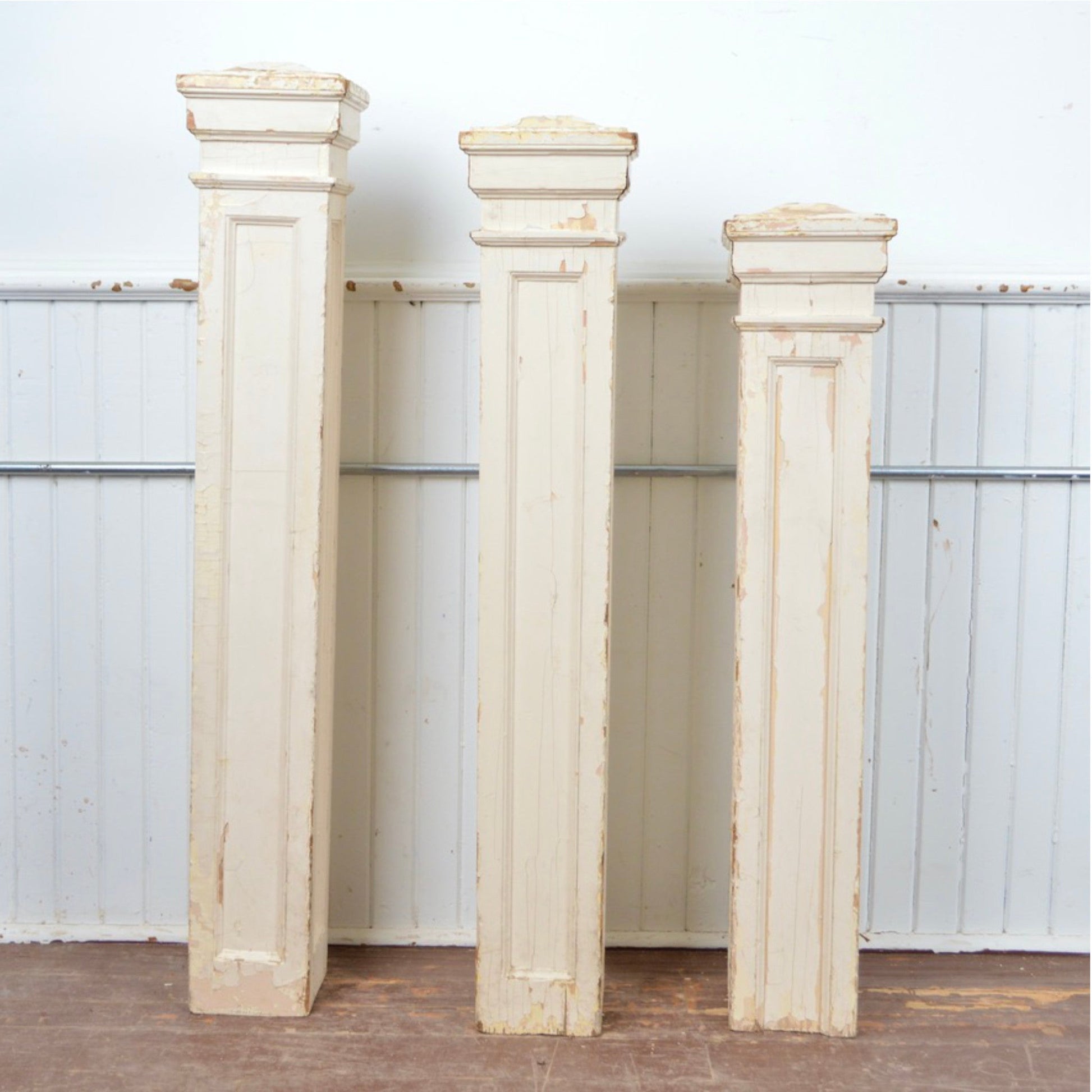 Arts and Crafts Newel Posts - Salvage-Garden