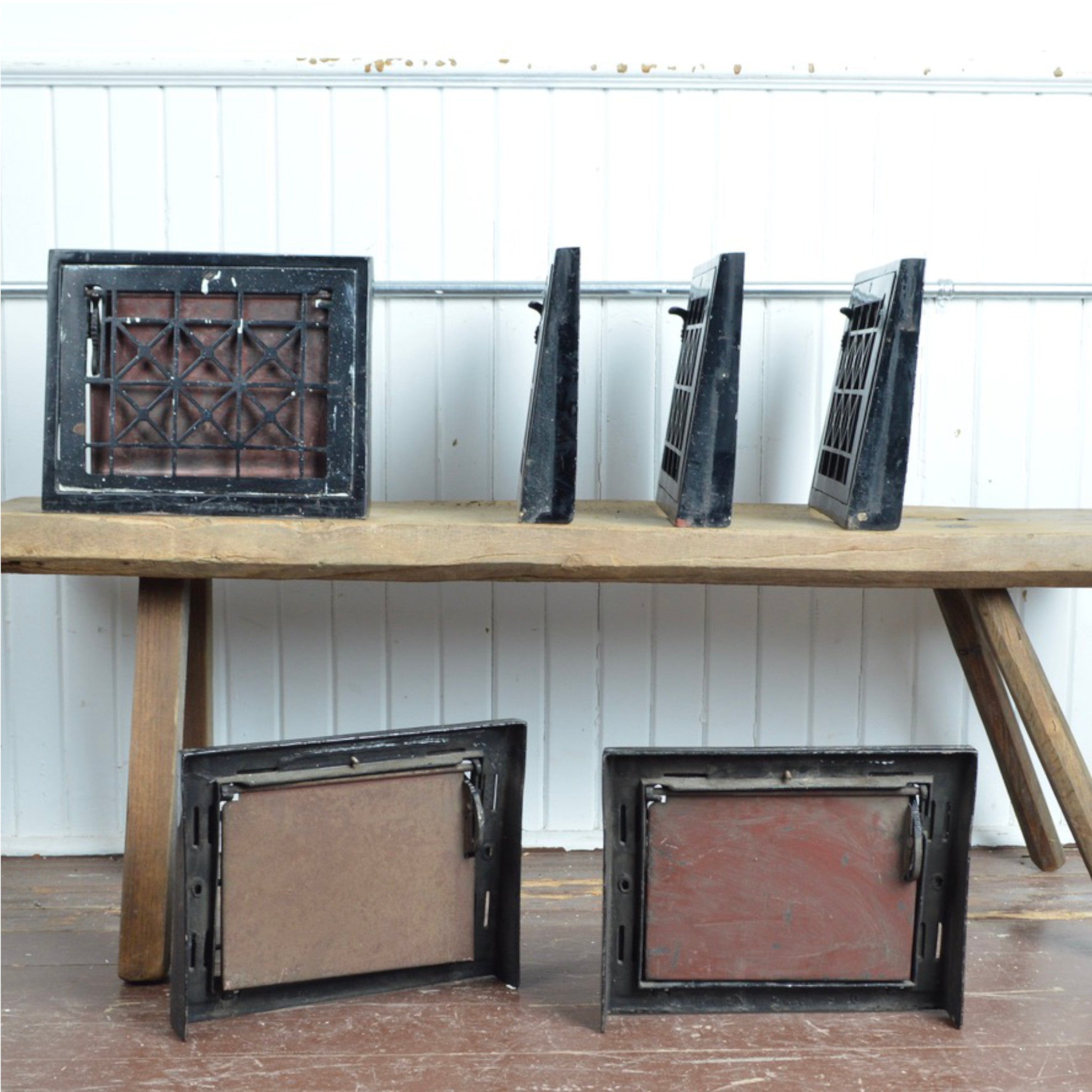 Arts & Crafts Heat Registers - Salvage-Garden