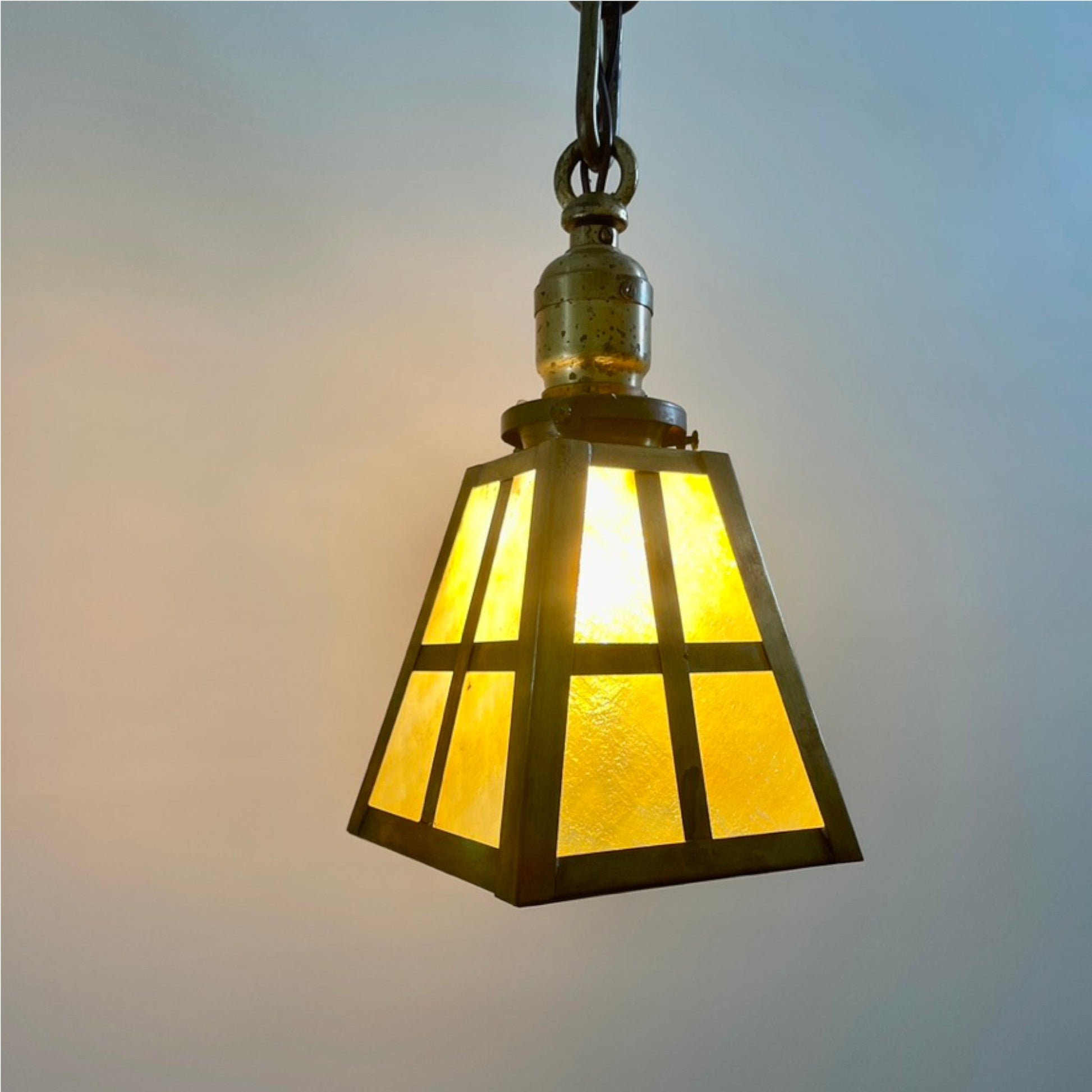 Arts & Crafts Pendant Light - Salvage-Garden