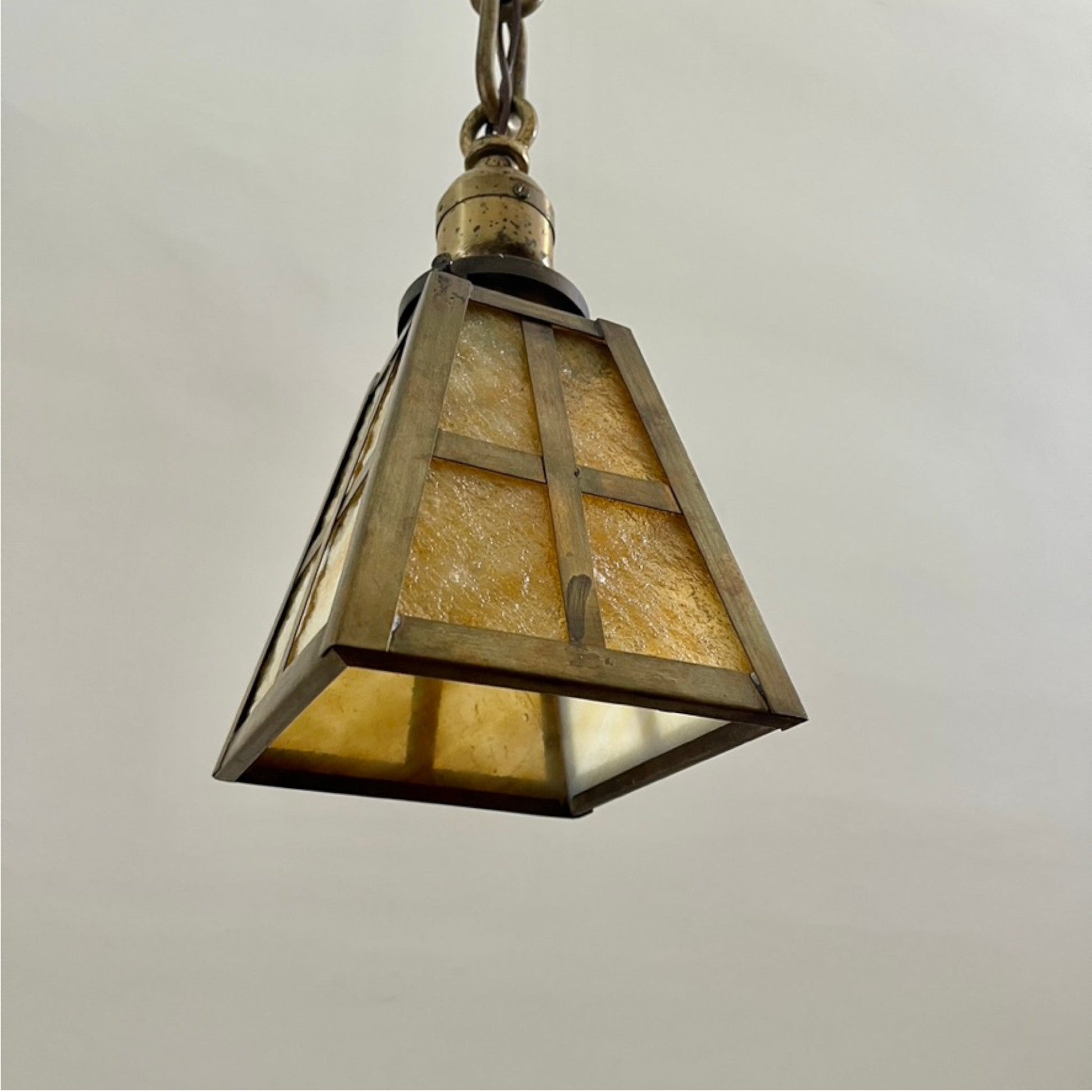 Arts & Crafts Pendant Light - Salvage-Garden