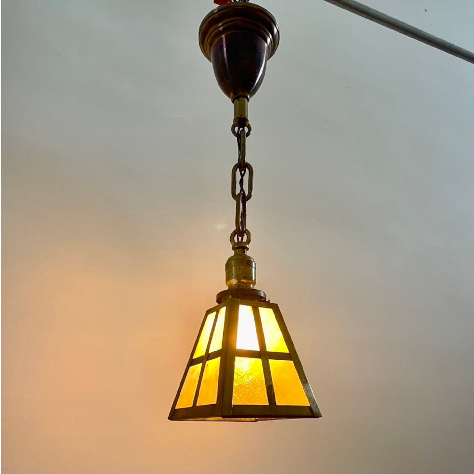 Arts & Crafts Pendant Light - Salvage-Garden