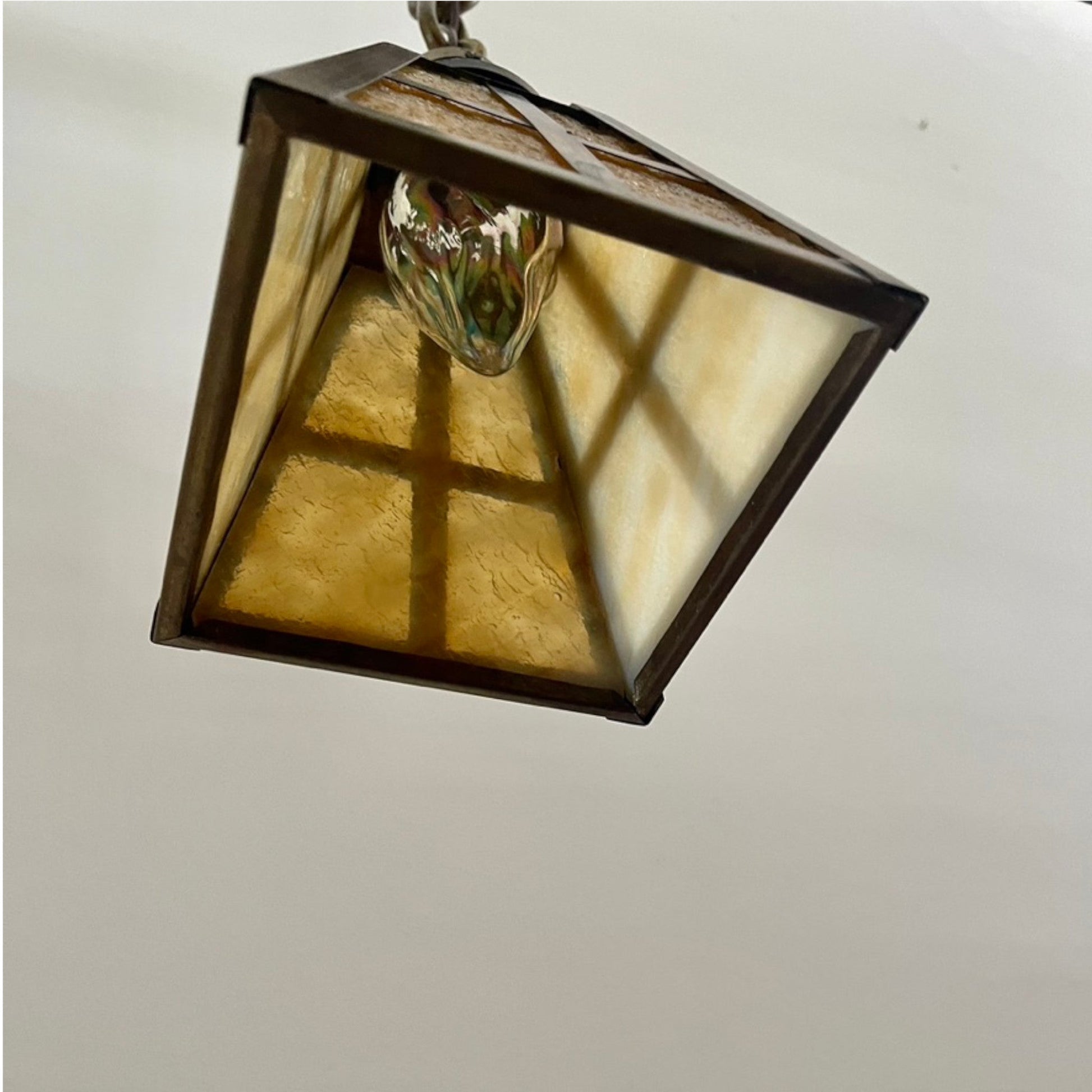 Arts & Crafts Pendant Light - Salvage-Garden