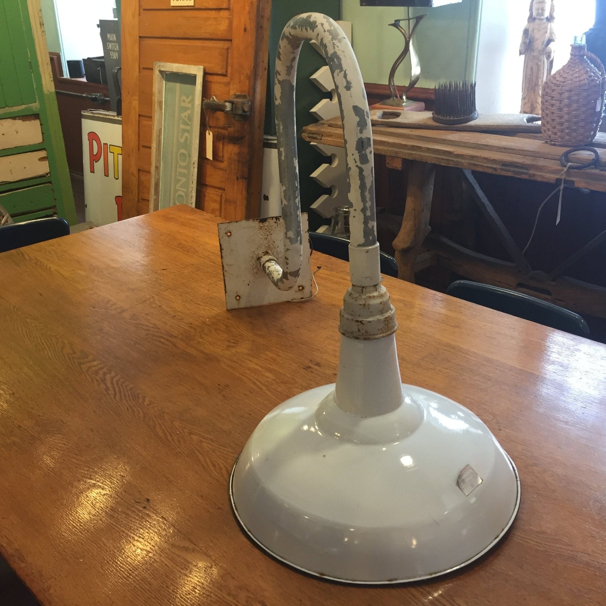 Benjamin Gooseneck Lights - Salvage-Garden