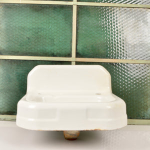 Cast Iron And Porcelain Wall Sink Salvage-Garden