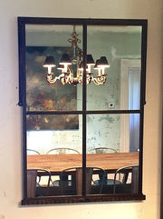 Cast Iron Frame Mirror - Salvage-Garden