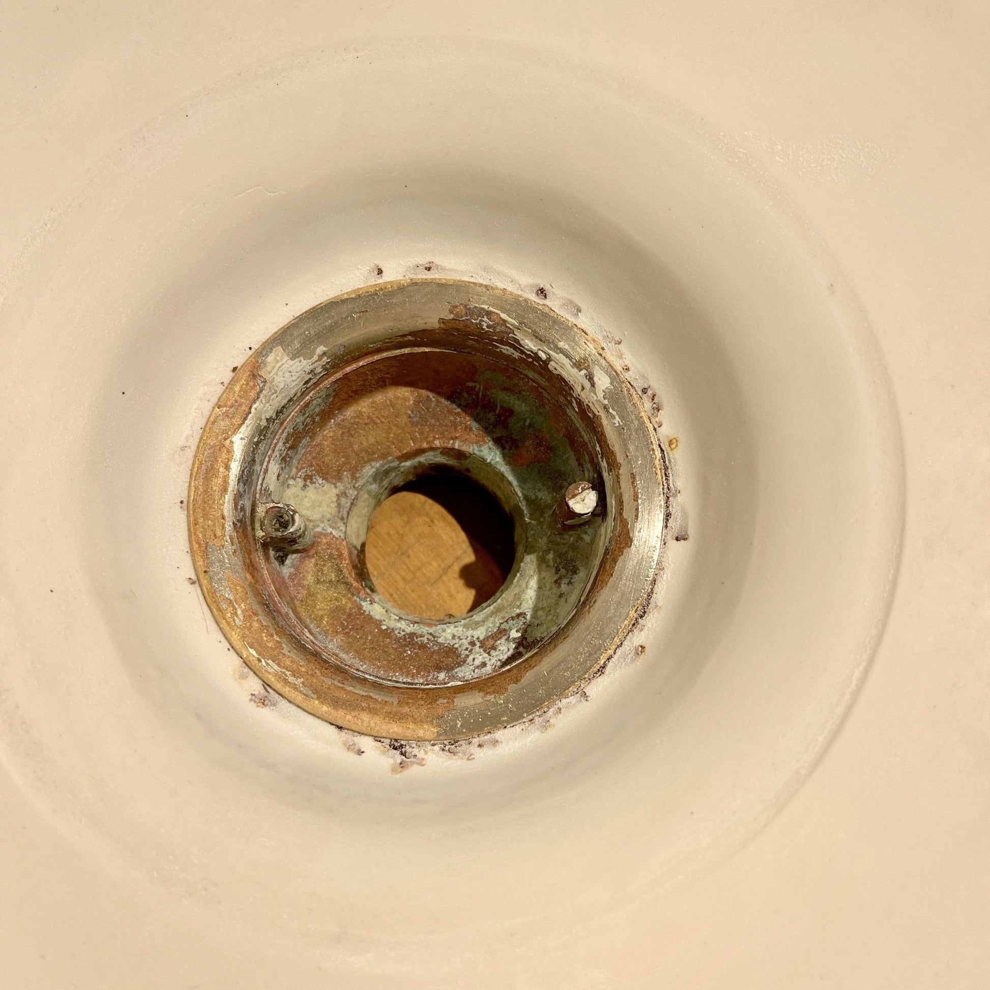 Cast Iron Porcelain Sink With Draining Board - Salvage-Garden