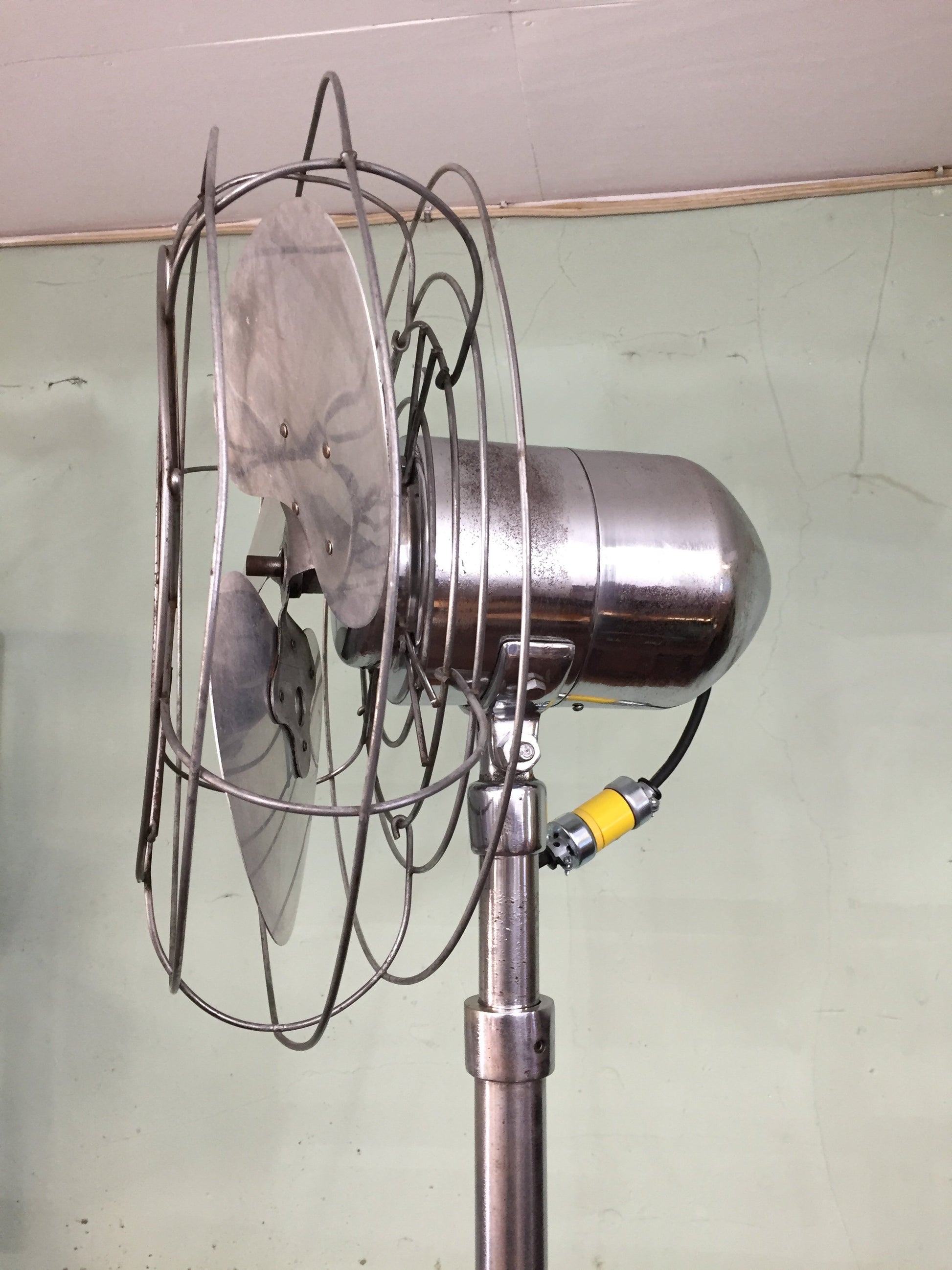 Clyde Industrial Fan c. 1937 Salvage-Garden