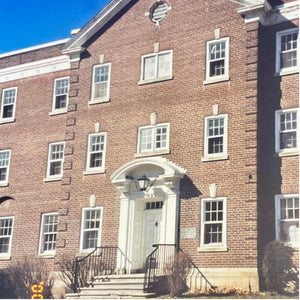 Comstock Nurses Residence Entranceway With Pediment - Salvage-Garden