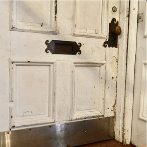 Comstock Nurses Residence Entranceway With Pediment - Salvage-Garden