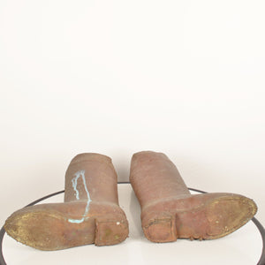 Copper Boot Molds Salvage-Garden