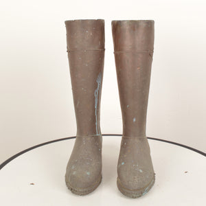 Copper Boot Molds Salvage-Garden