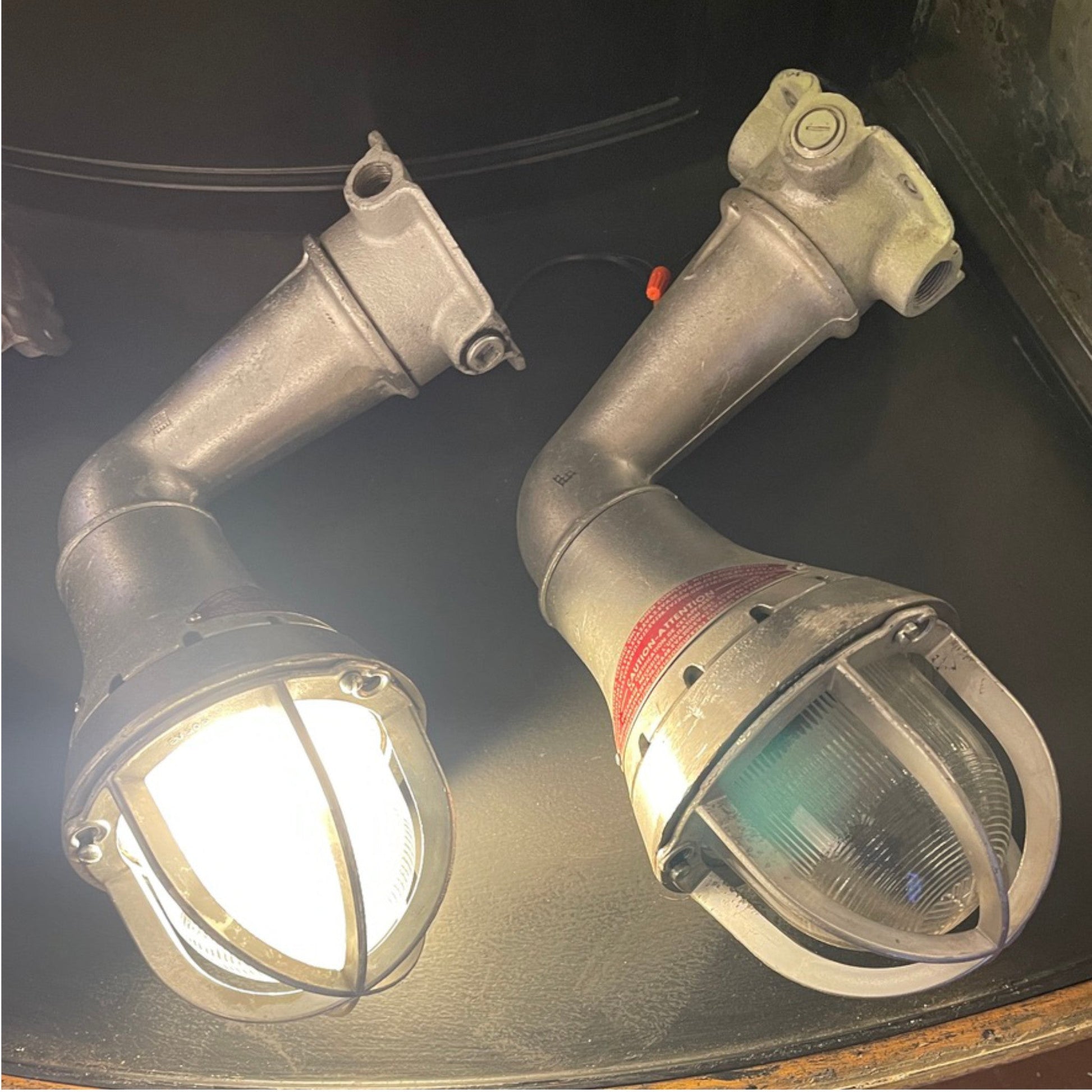 Crouse Hinds Industrial Sconces - Salvage-Garden