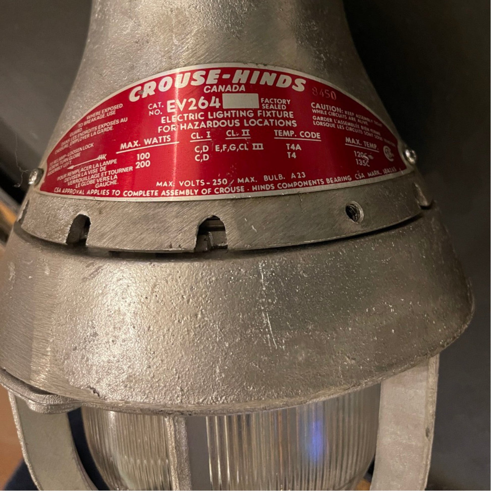 Crouse Hinds Industrial Sconces - Salvage-Garden