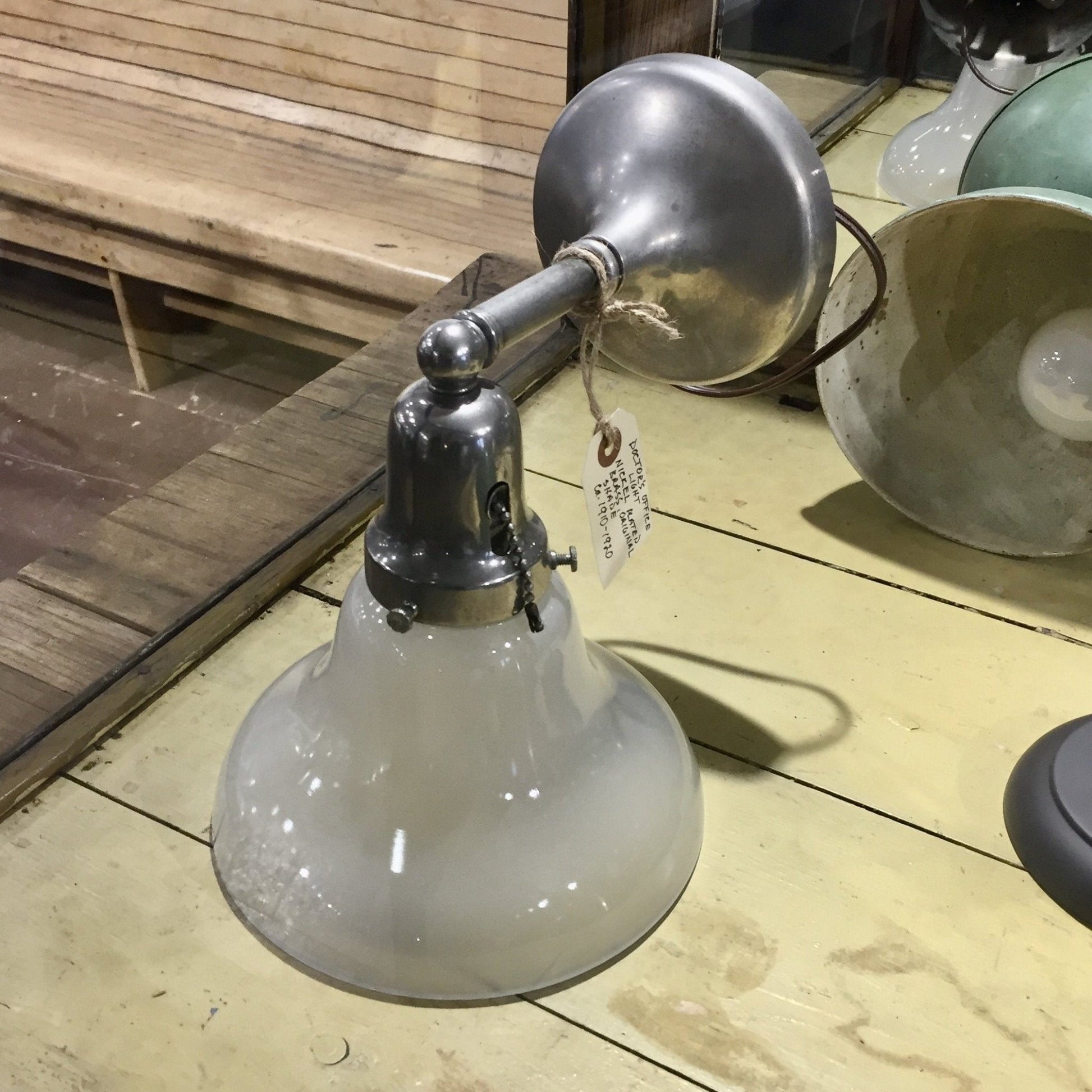Doctor's Office Light - Salvage-Garden