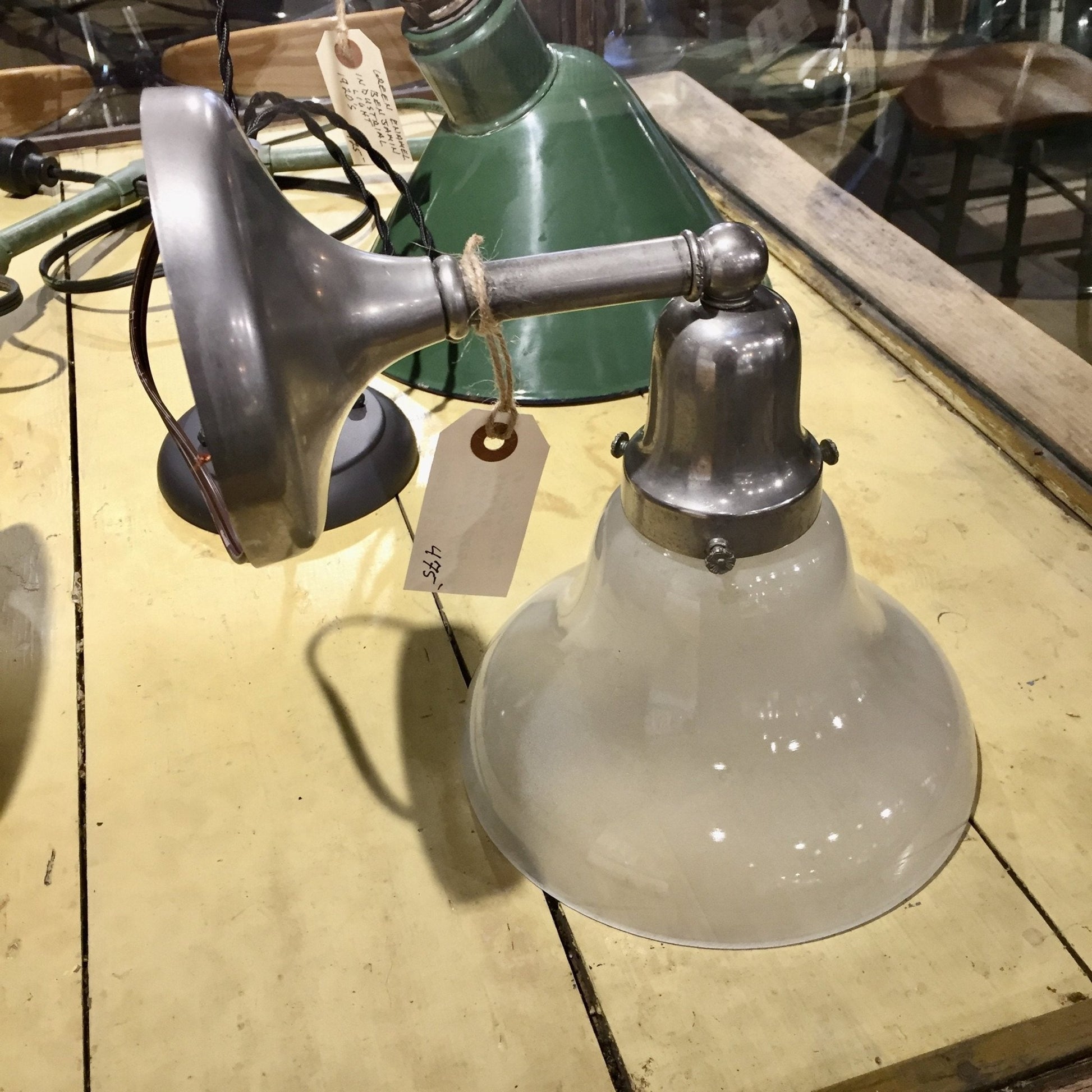 Doctor's Office Light - Salvage-Garden