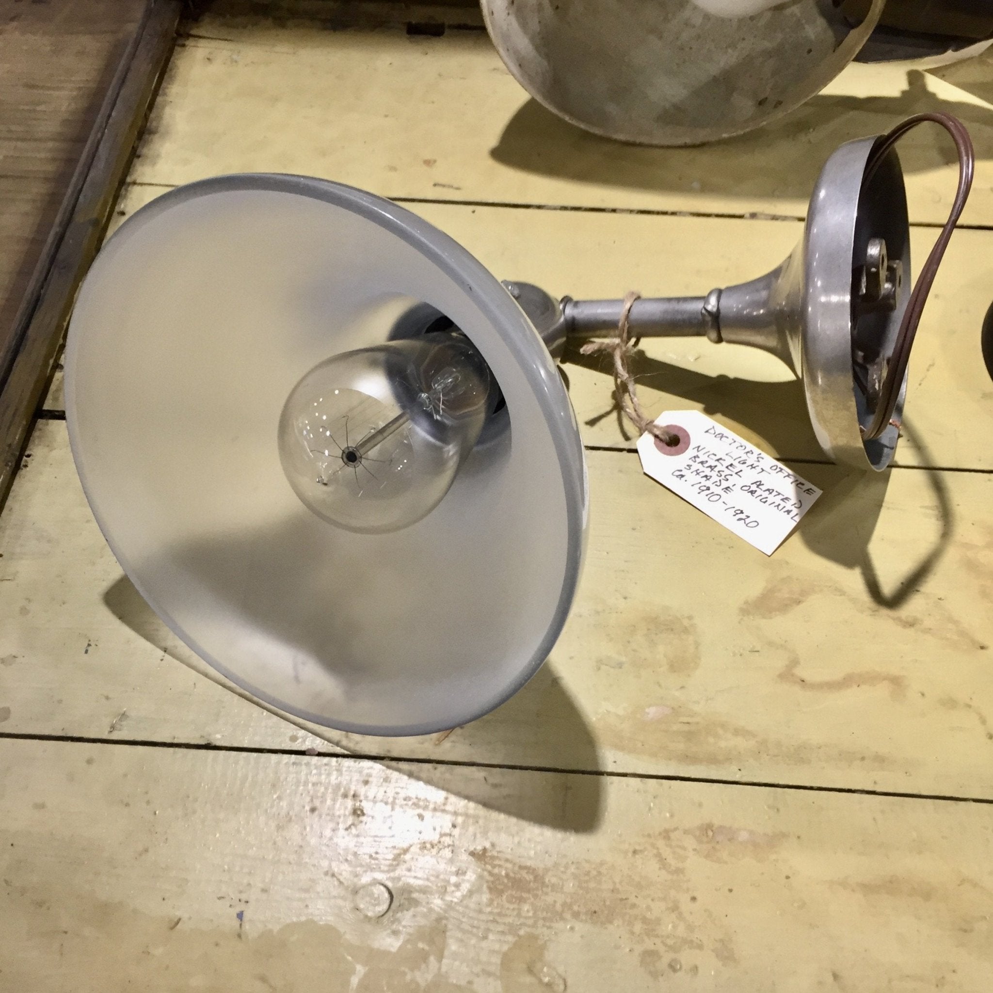 Doctor's Office Light - Salvage-Garden