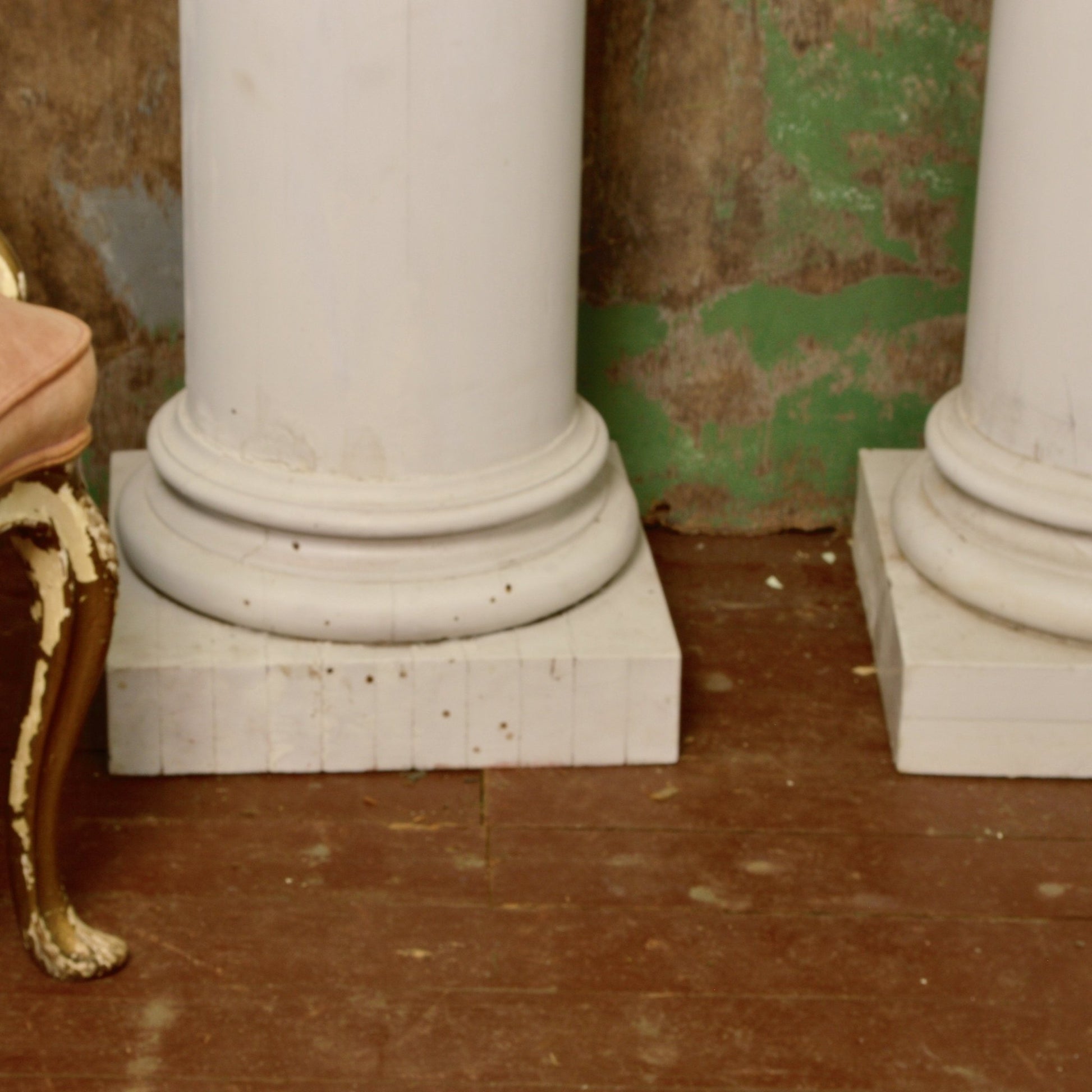 Doric Porch Columns - Salvage-Garden