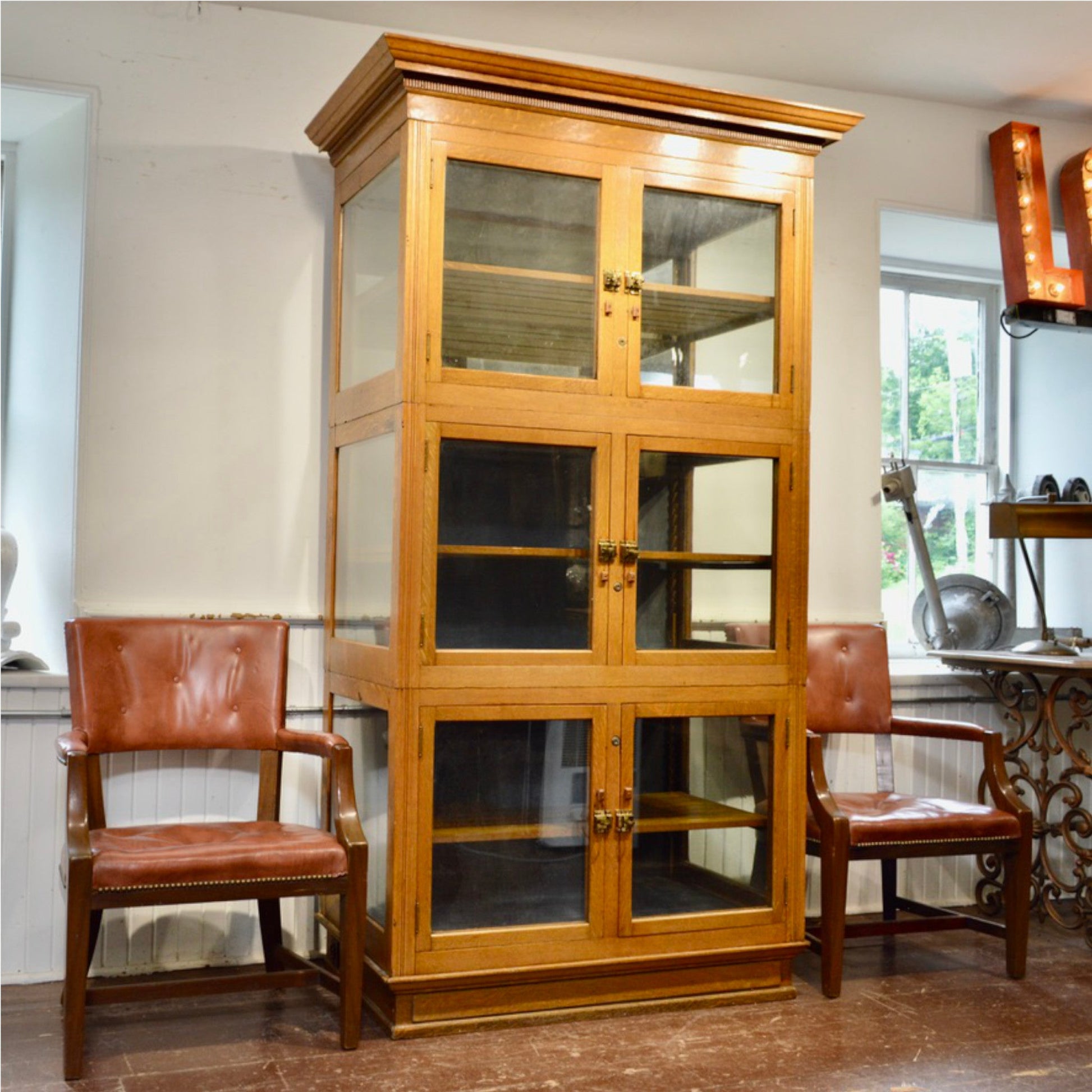 Early 20th Century Shop Humidor - Salvage-Garden