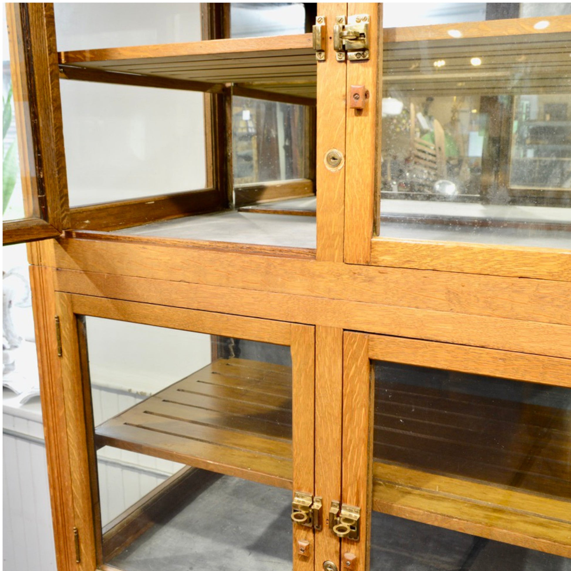 Early 20th Century Shop Humidor - Salvage-Garden