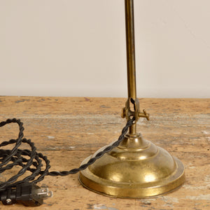 Faries Brass Industrial Task Light Salvage-Garden