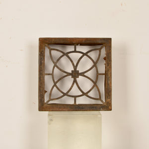 Fireplace Vent From Manitowaning Lodge Salvage-Garden