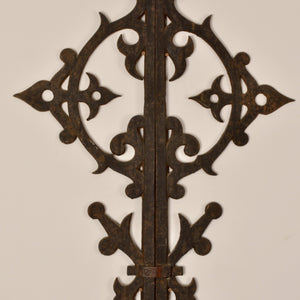 Gothic Revival Cast Iron Cross - Salvage-Garden