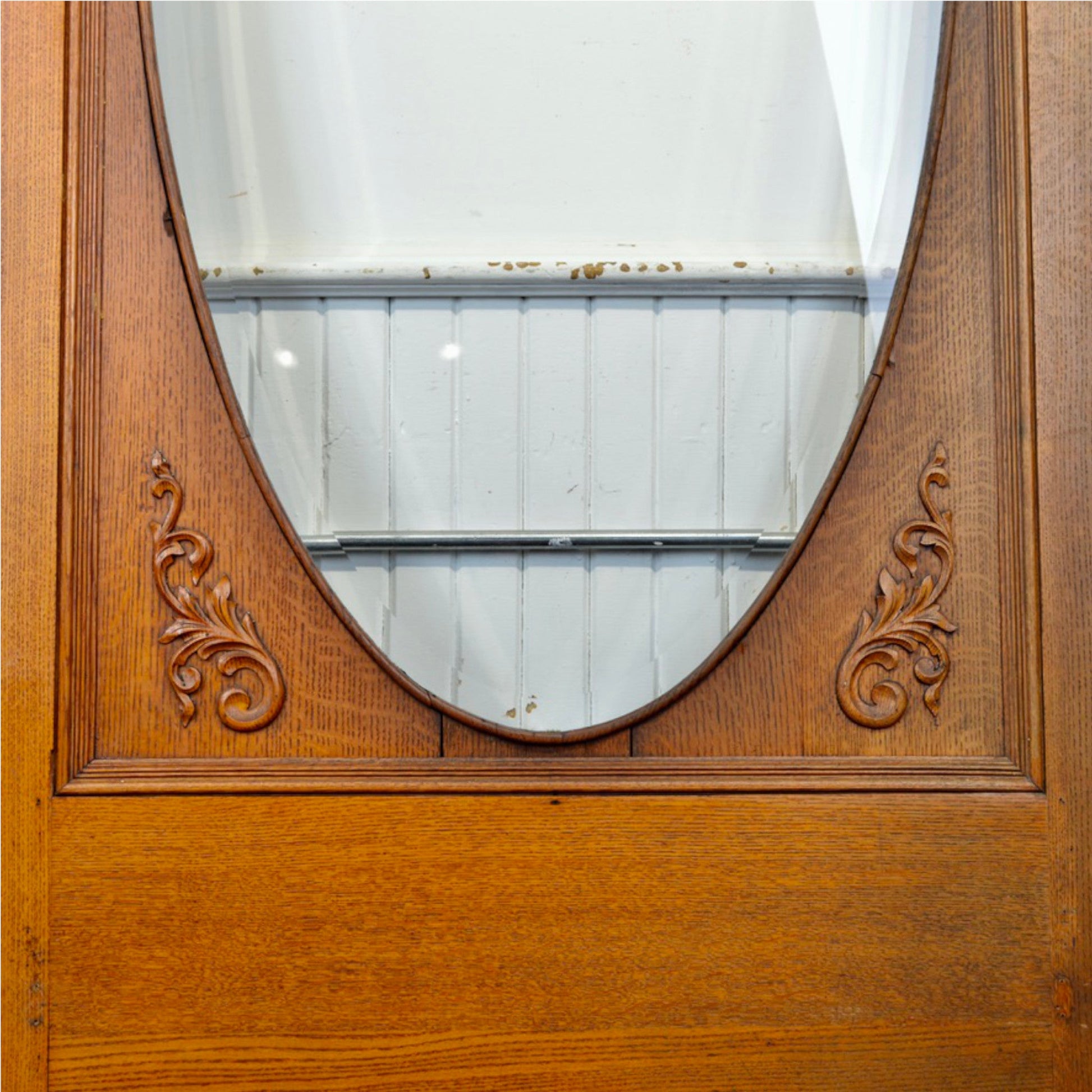 Grand Antique Entry Door - Salvage-Garden