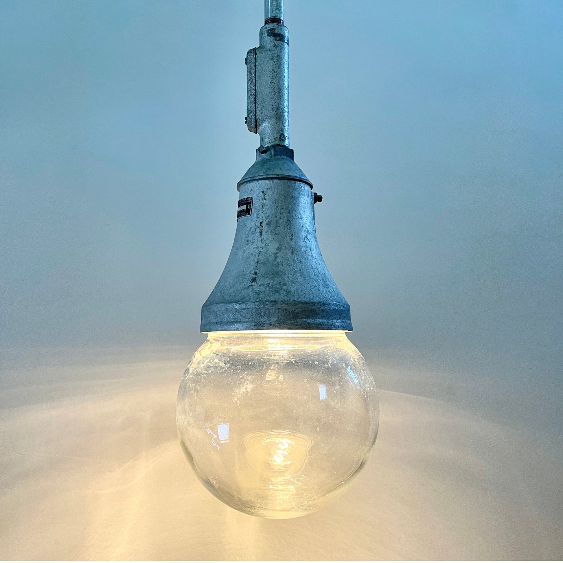 Industrial Pendant Light - Salvage-Garden