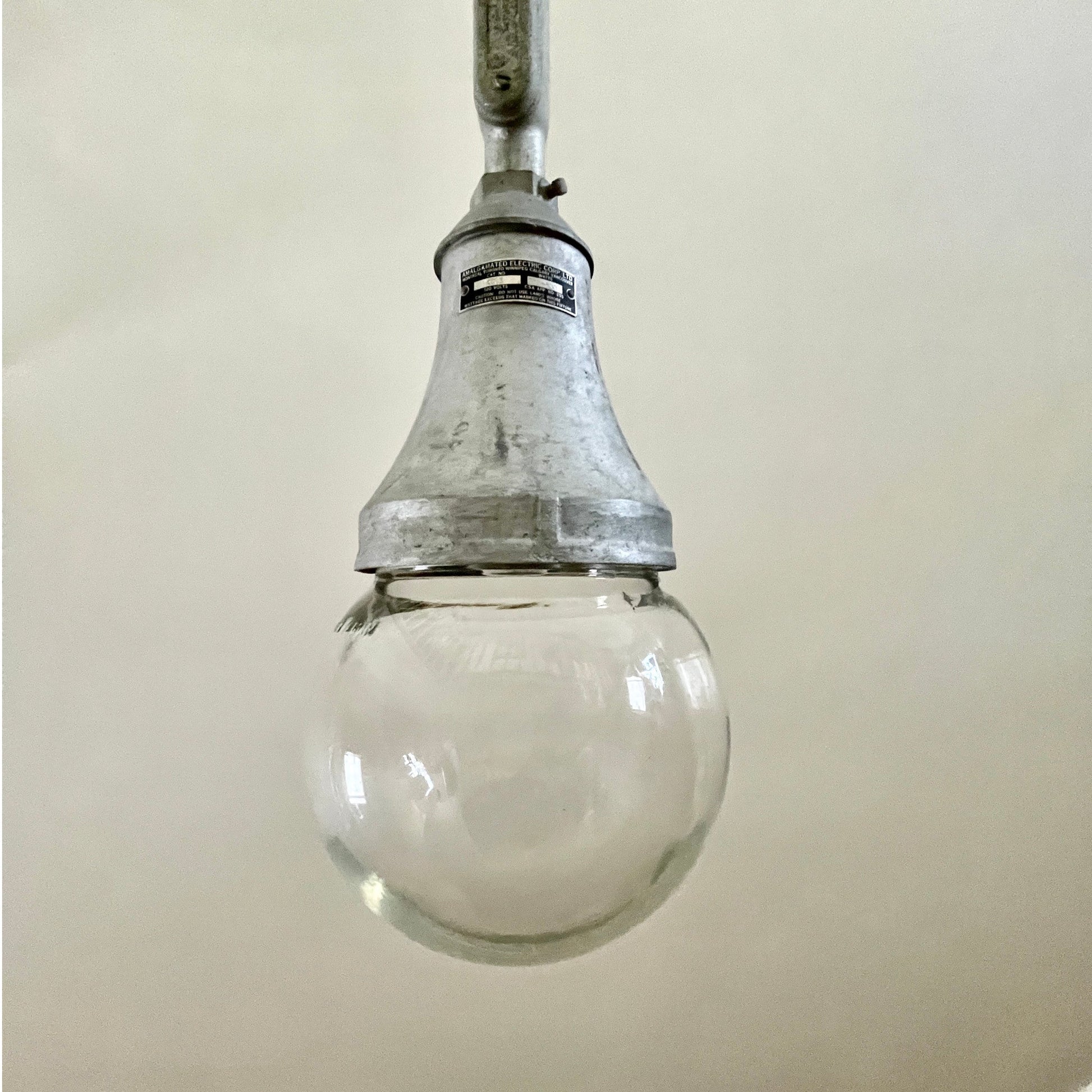 Industrial Pendant Light - Salvage-Garden