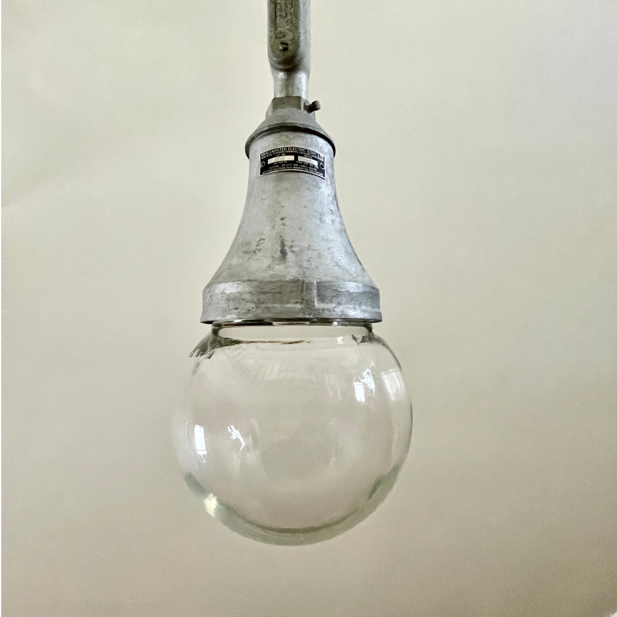Industrial Pendant Light - Salvage-Garden