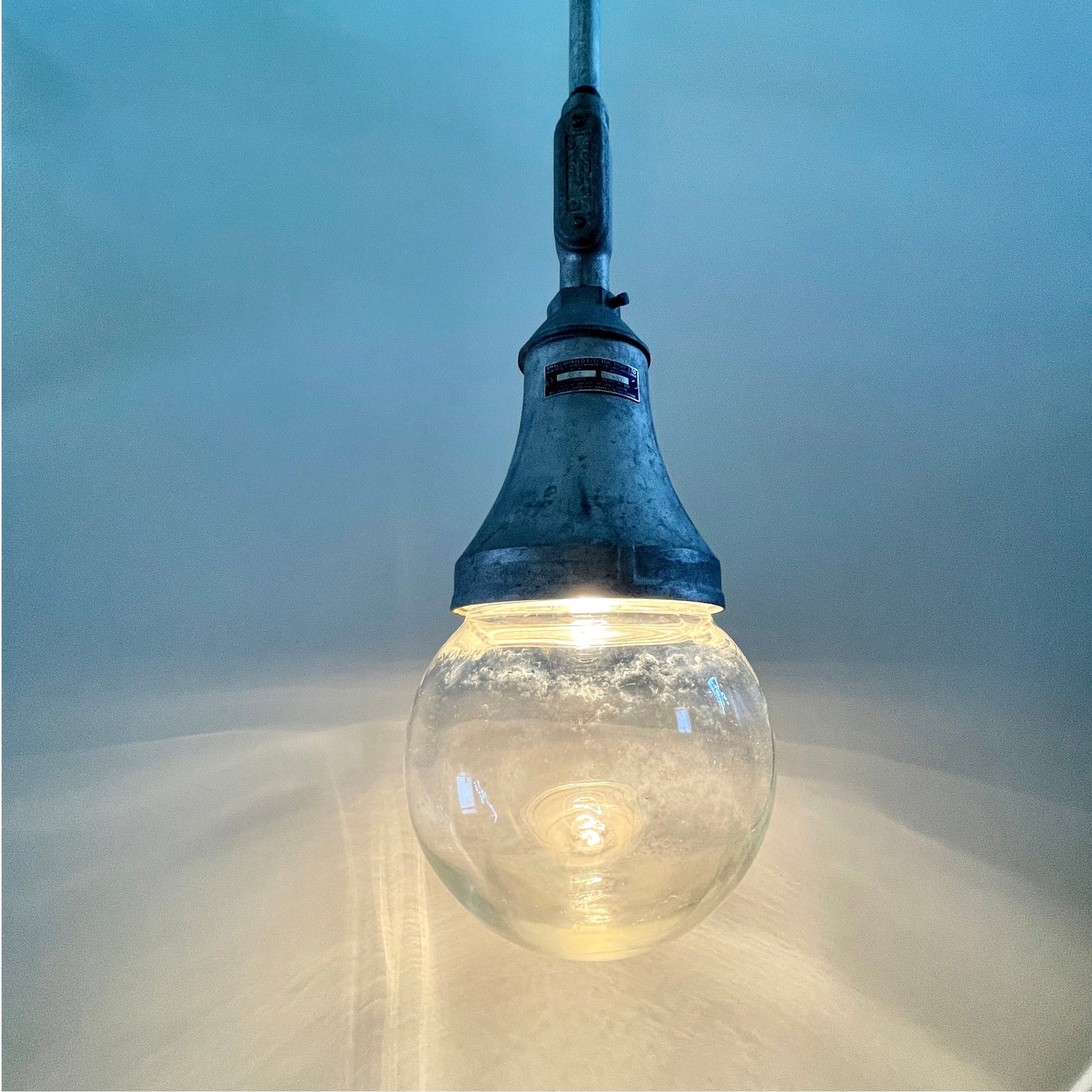 Industrial Pendant Light - Salvage-Garden