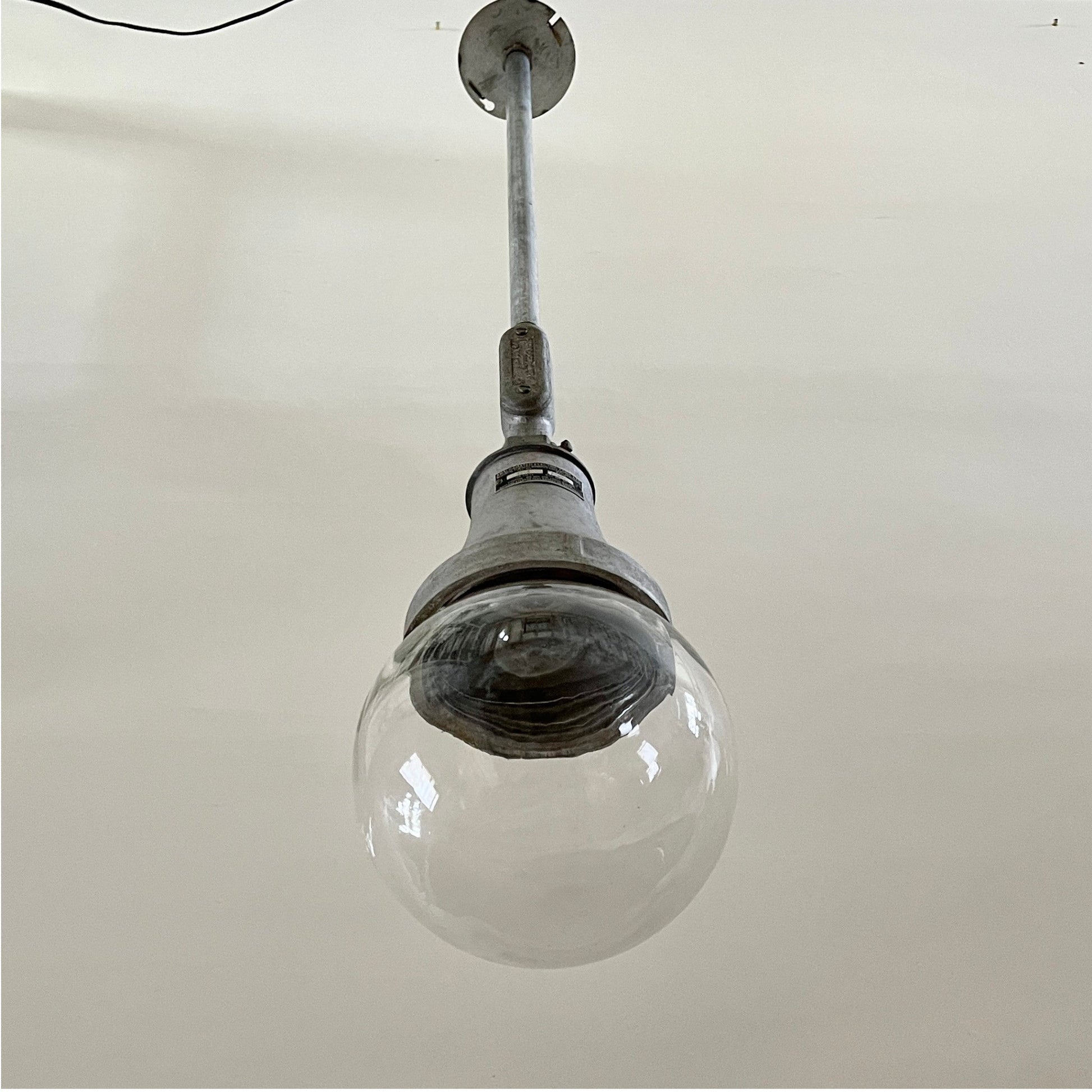 Industrial Pendant Light - Salvage-Garden