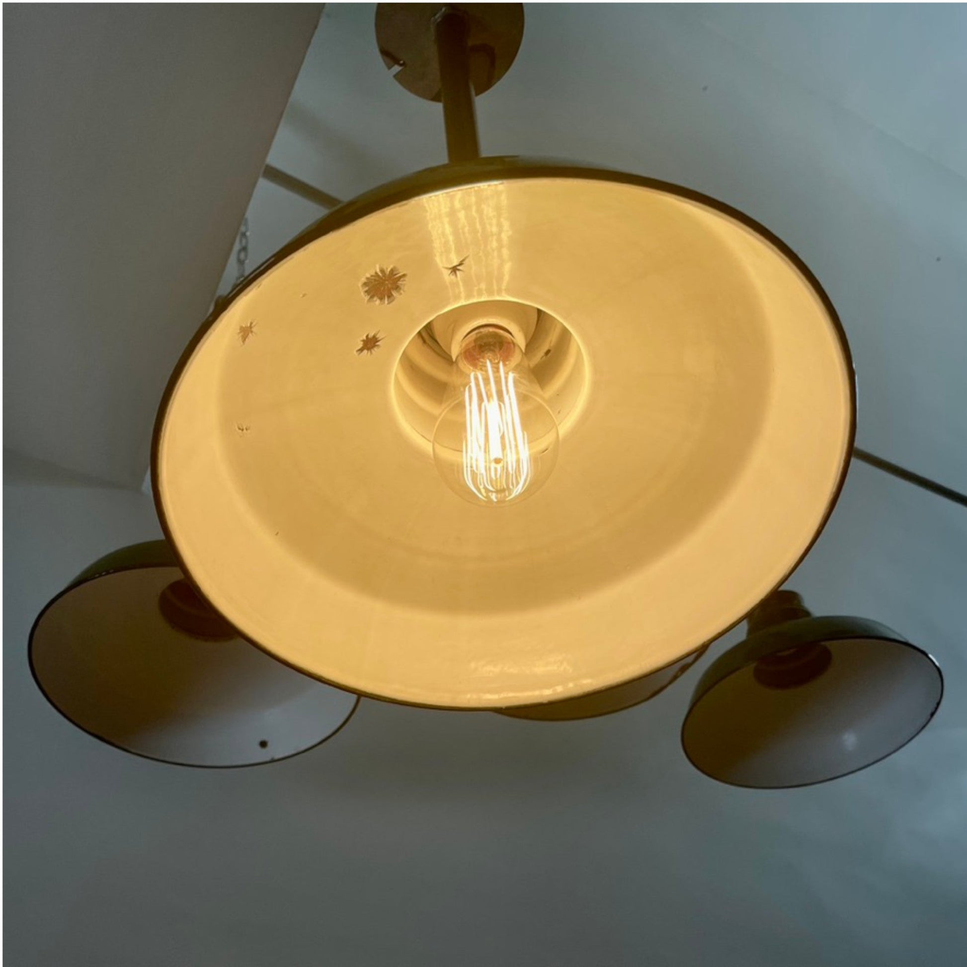 Industrial Pendant Lights, Set of 4 - Salvage-Garden