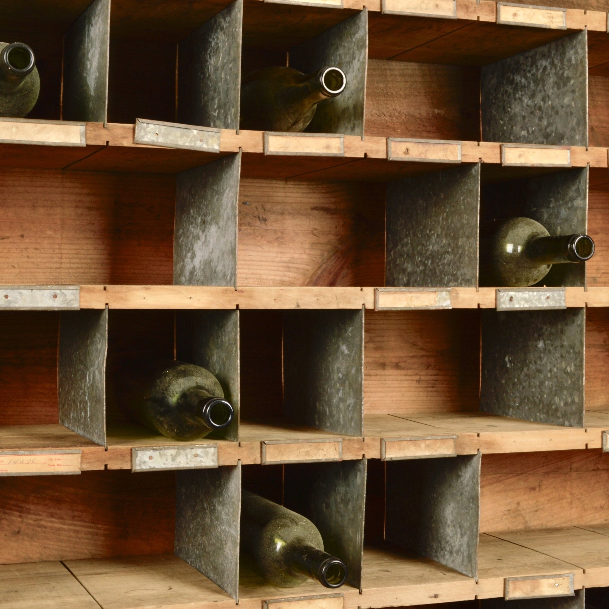 Industrial Pine Cubby Shelf - Salvage-Garden