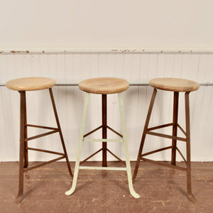 Industrial Stools by The Superior Way Salvage-Garden