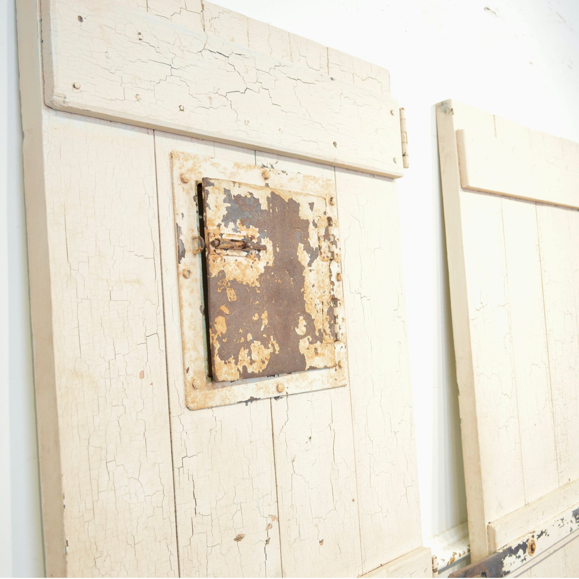 Jail House Doors From Northern Ontario - Salvage-Garden