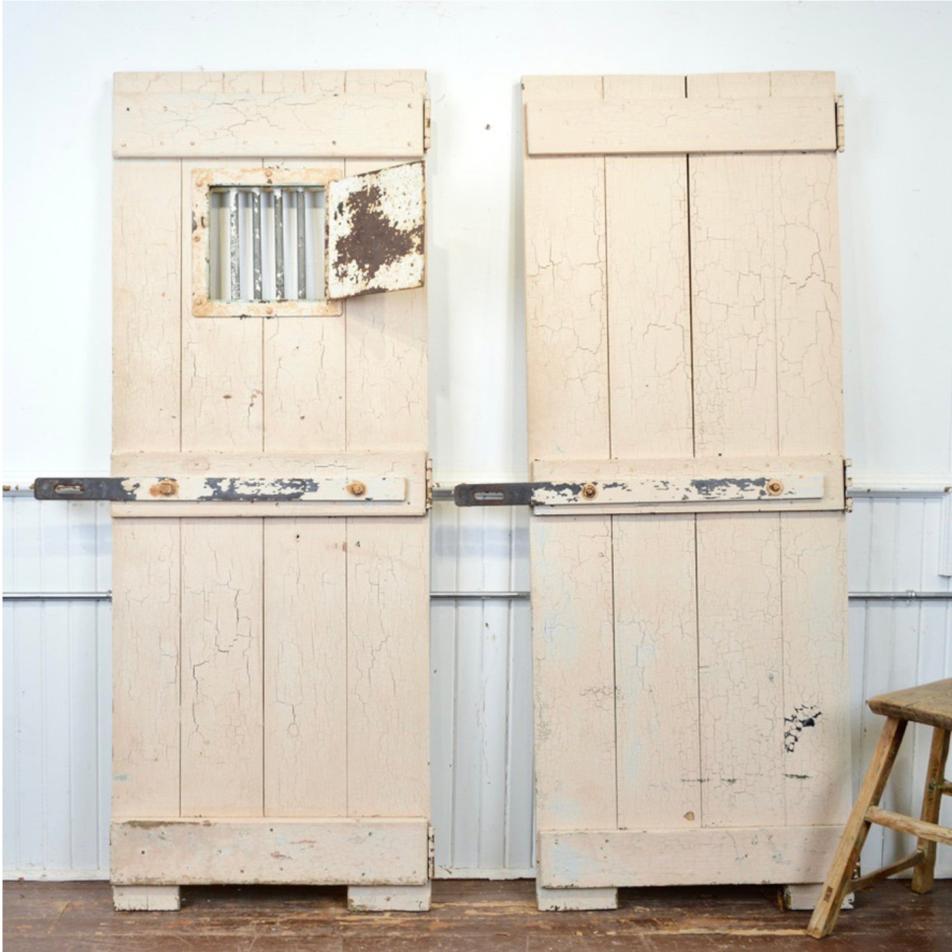 Jail House Doors From Northern Ontario - Salvage-Garden