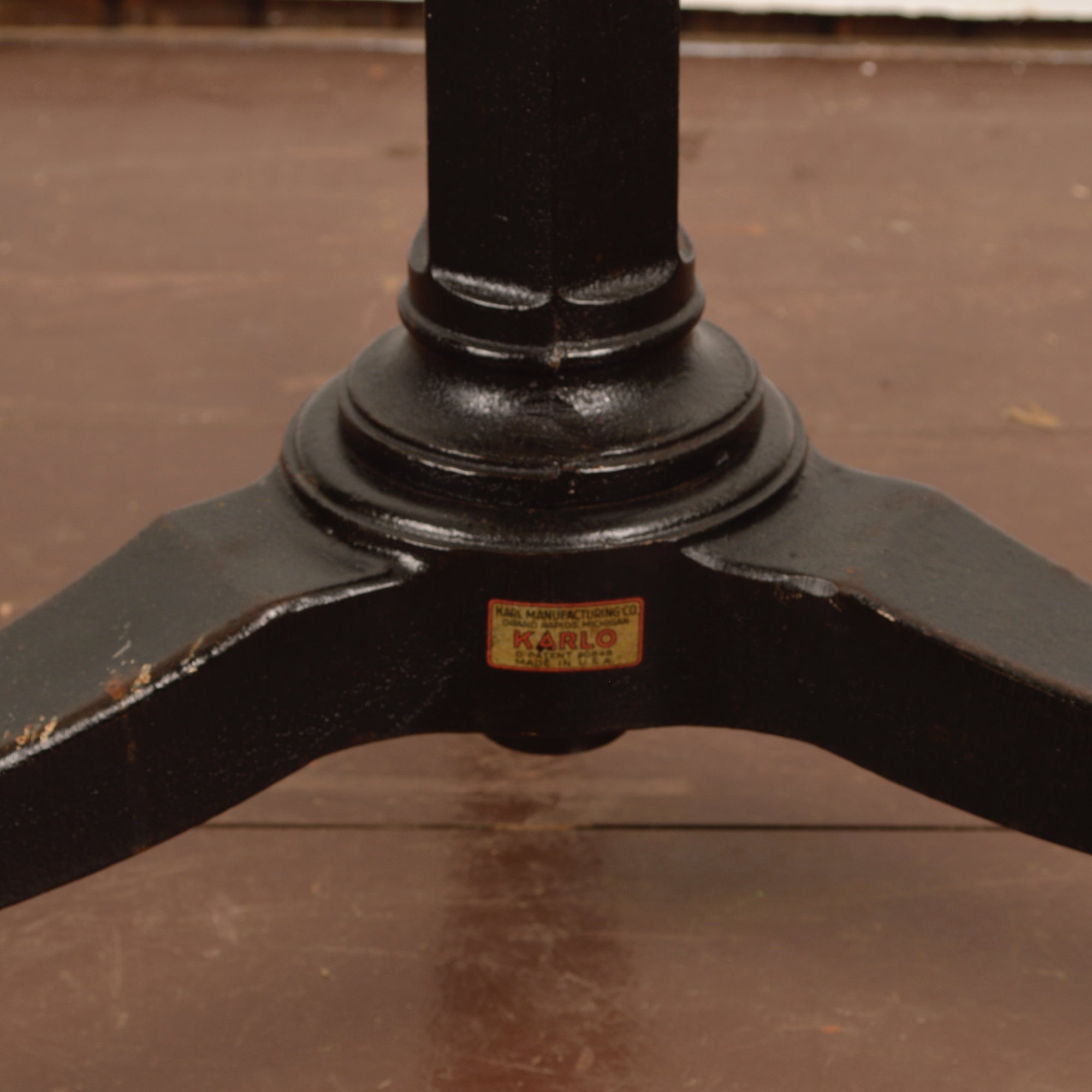 Karlo Cast Iron Adjustable Table Salvage-Garden