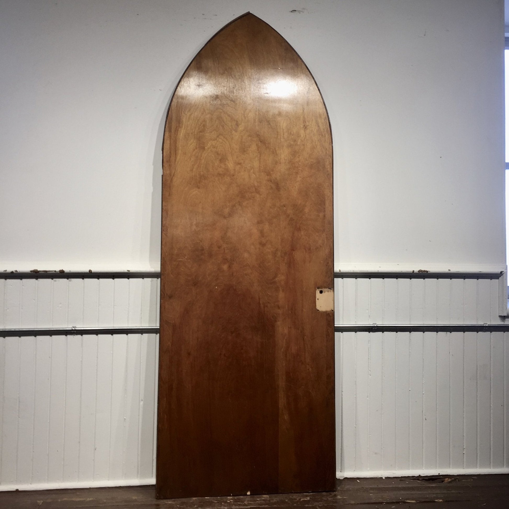 Lancet Arched Door in Gothic Revival Style - Salvage-Garden